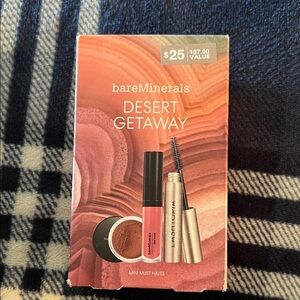bareMinerals Desert Getaway Mini Makeup Trio - Coral Pink & Bronze